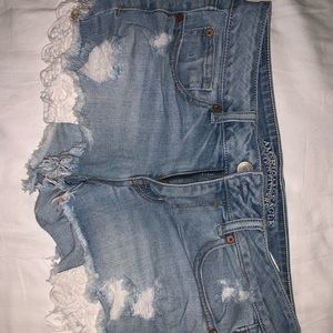 American eagle shortie shorts